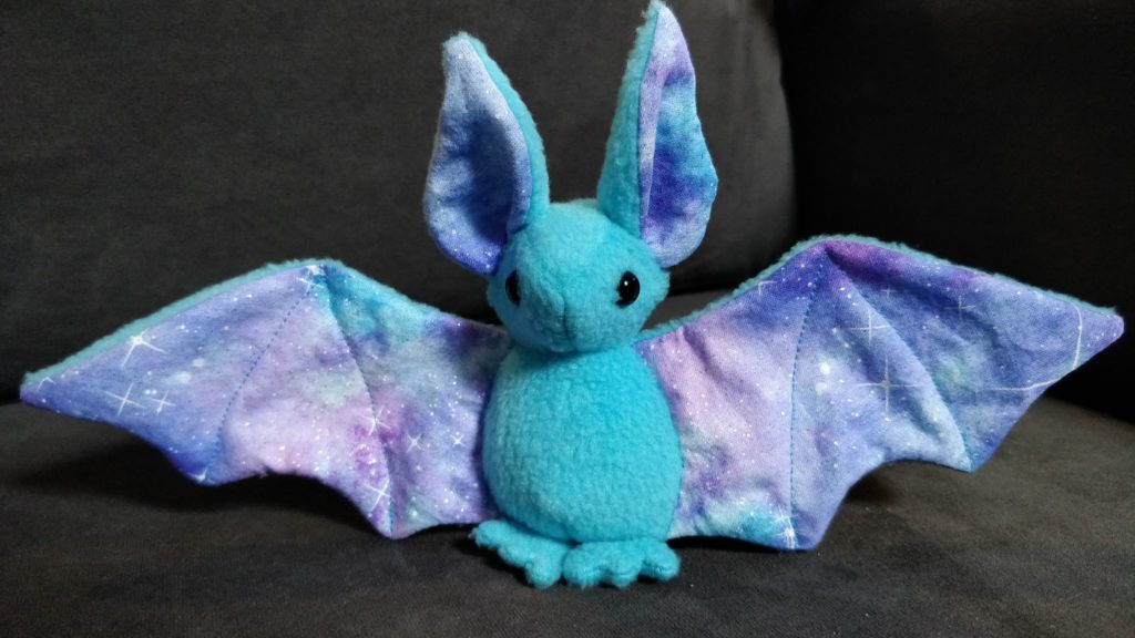 Pattern by BeeZeeArt, this bat is available for sale on Honeycomb Crafts