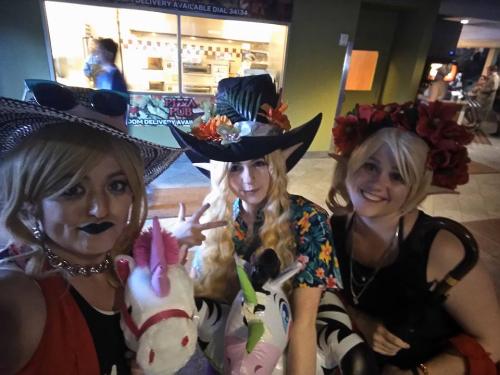 ColossalCon 2017 with Jayuna and unknown cosplayer as Taako
